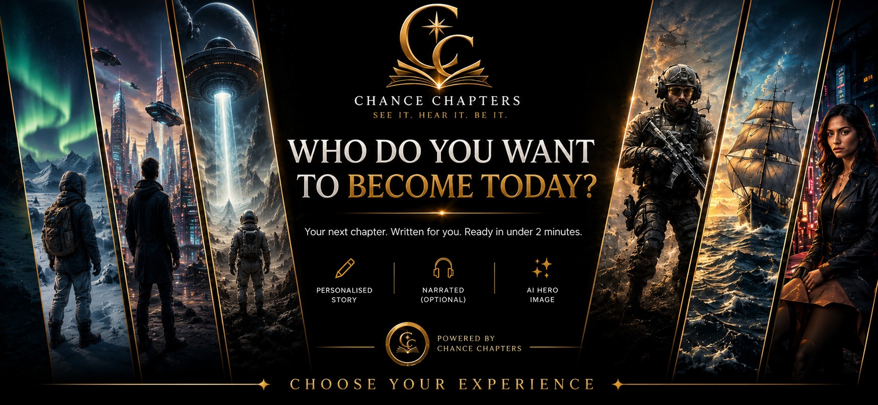 Chance Chapters — Who do you want to become today?